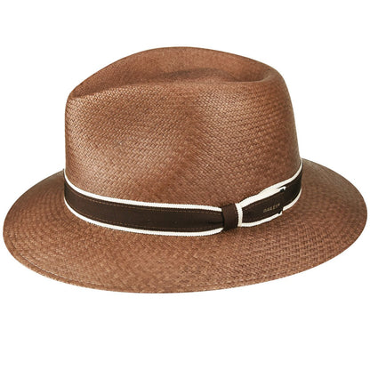 Brooks Panama Fedora - Genuine Ecuador Straw - Past Season Exclusive Deal