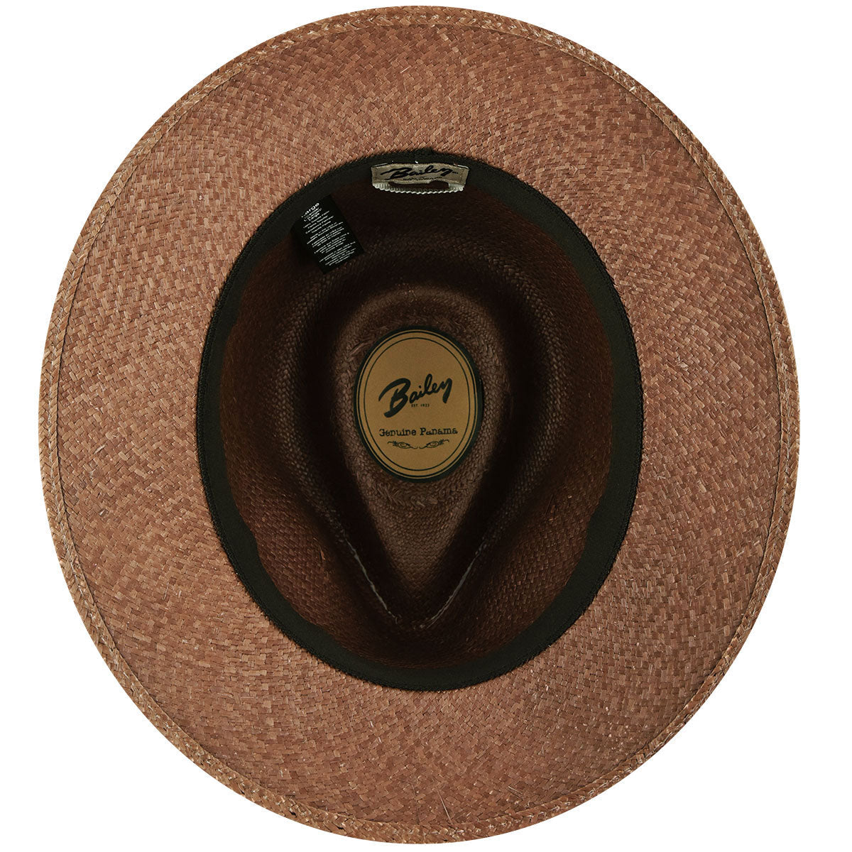 Brooks Panama Fedora - Genuine Ecuador Straw - Past Season Exclusive Deal