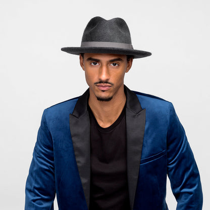 Criss Fedora Hat - Premium 100% Polished Wool Felt Best Value