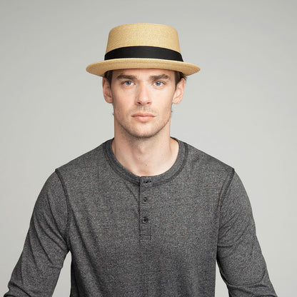 Craig Braided Fedora: Premium Milan Braid by Bailey 1922 Bargain