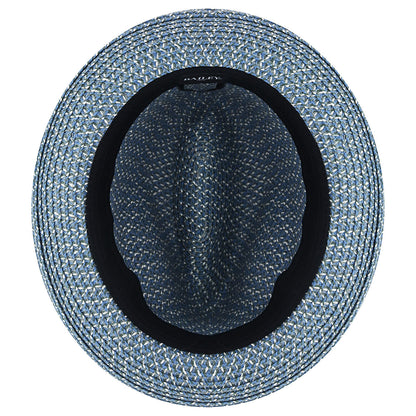 Bailey Hats Salem Fedora - Classic Toyo Braid with Striped Band Savings