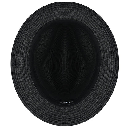 Bailey Hats Salem Fedora - Classic Toyo Braid with Striped Band Savings