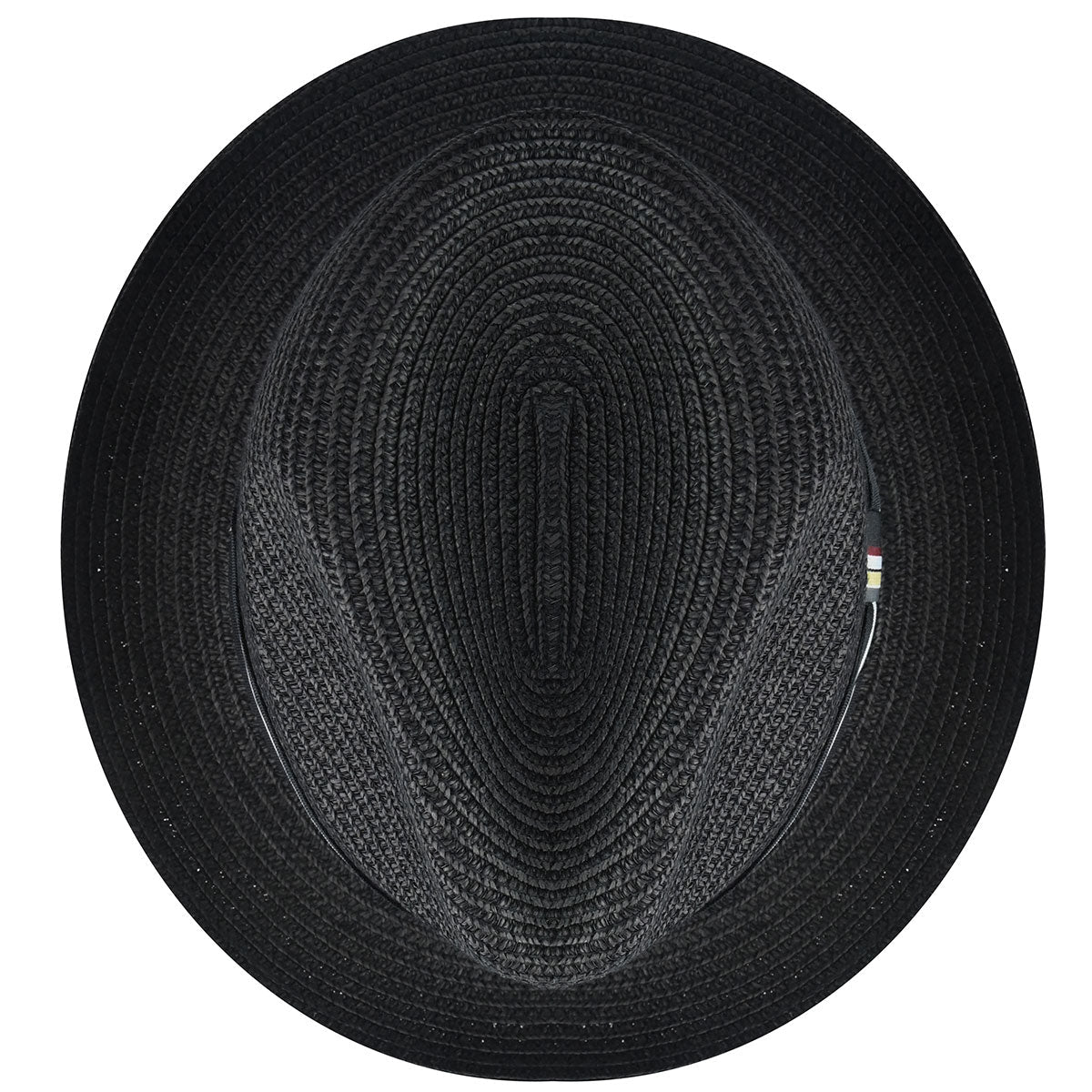 Bailey Hats Salem Fedora - Classic Toyo Braid with Striped Band Savings
