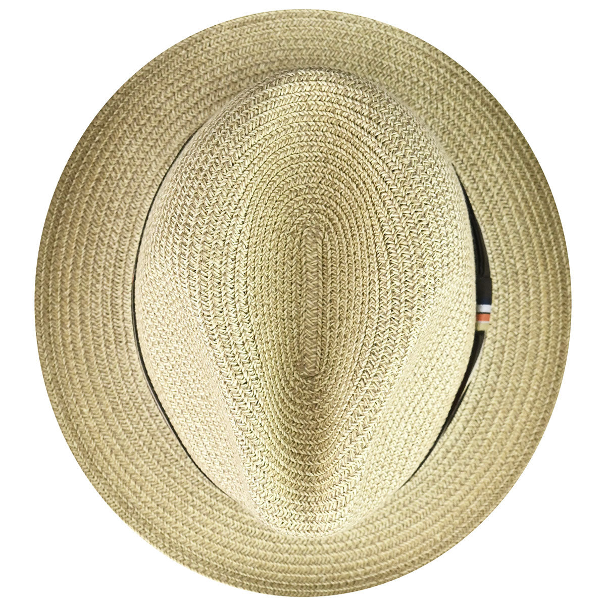 Bailey Hats Salem Fedora - Classic Toyo Braid with Striped Band Savings