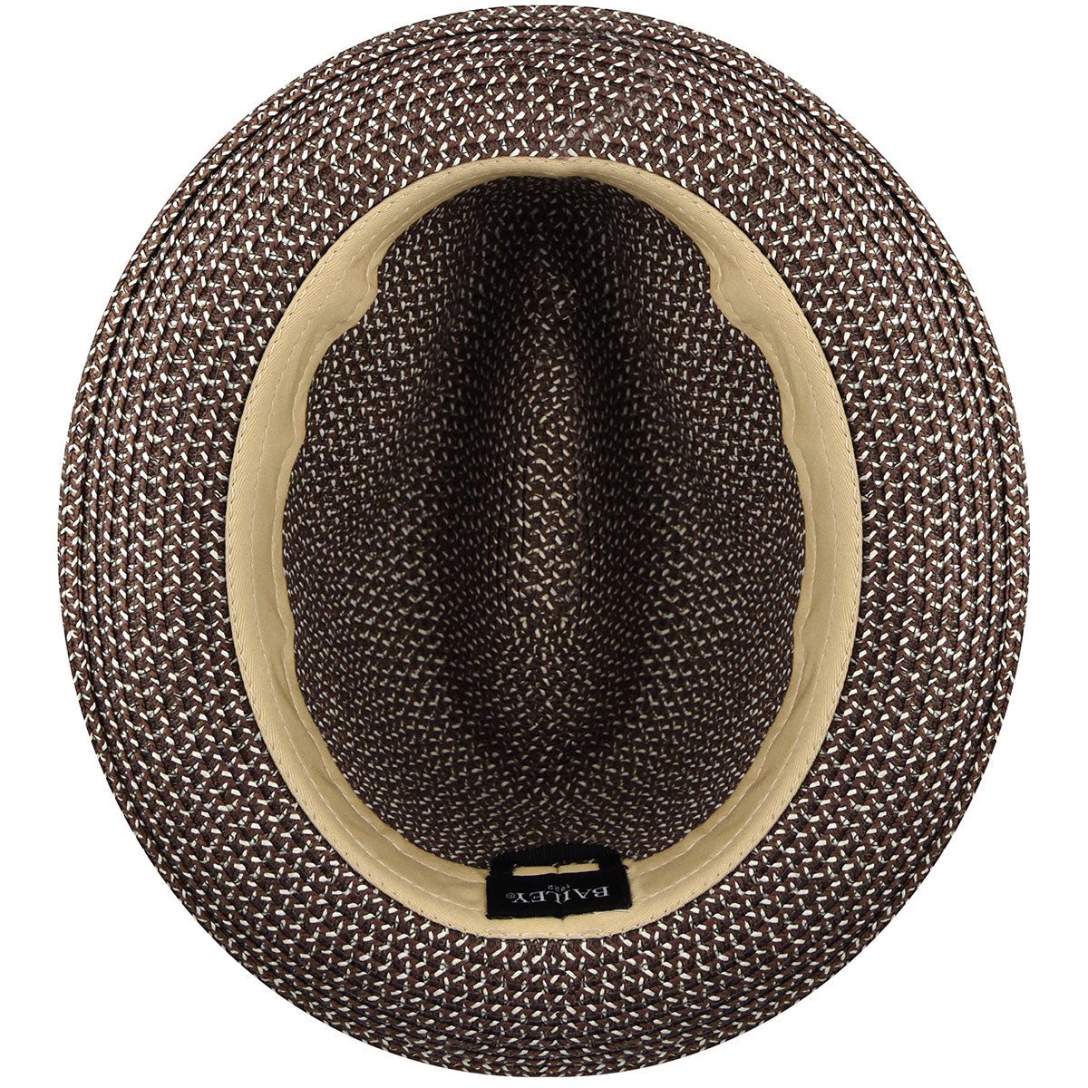 Bailey Hats Salem Fedora - Classic Toyo Braid with Striped Band Savings