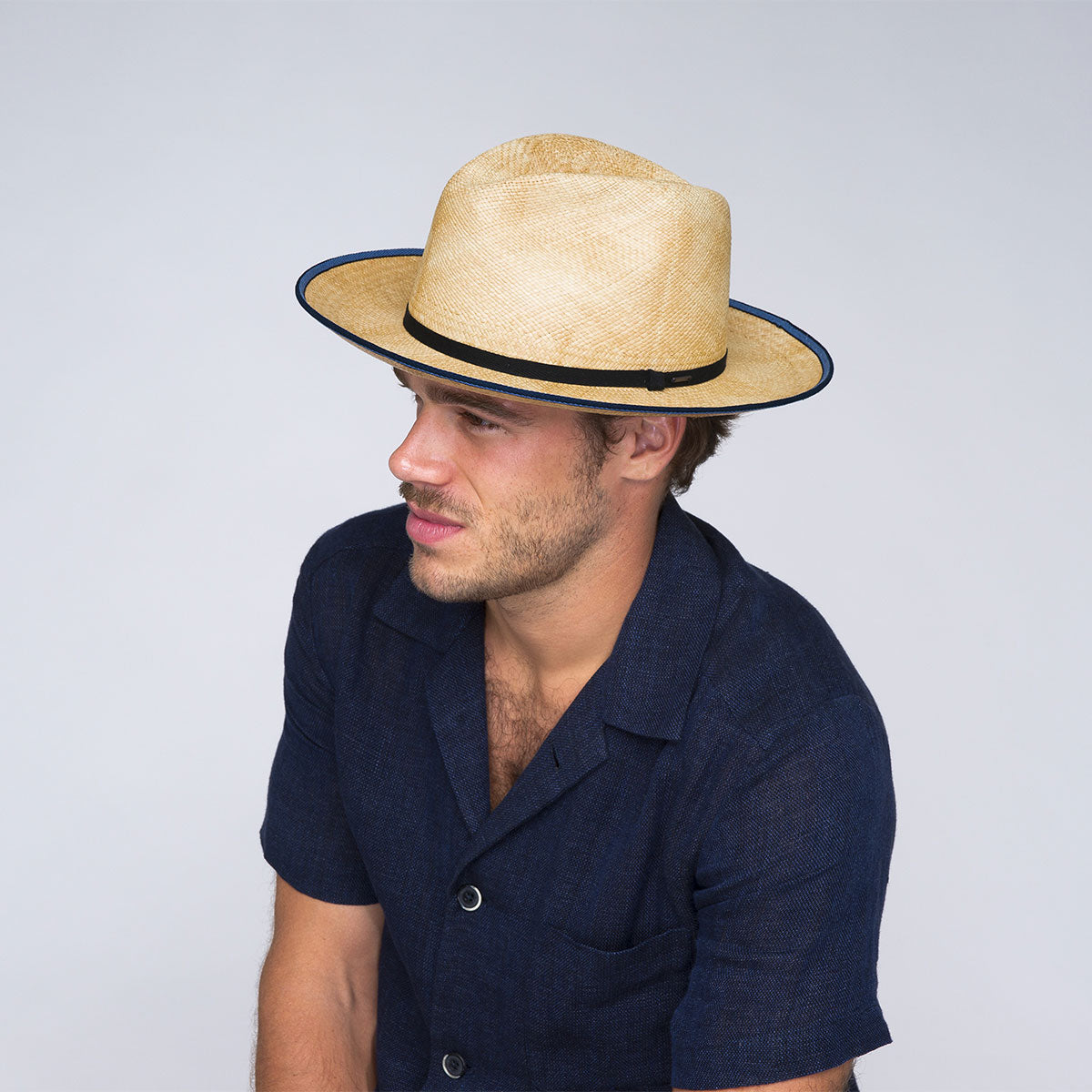 Parson Fedora Hat by Bailey 1922 - Genuine Panama Straw Best Value