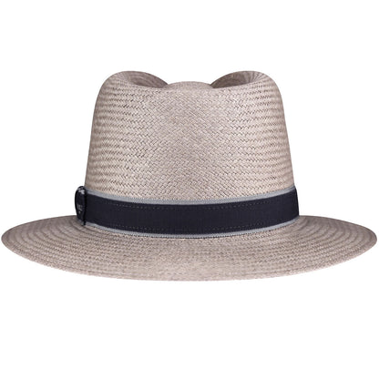 Brooks Panama Fedora - Genuine Ecuador Toquilla Straw Hat Affordable