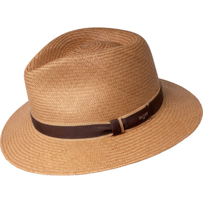 Brooks Panama Fedora - Genuine Ecuador Toquilla Straw Hat Affordable