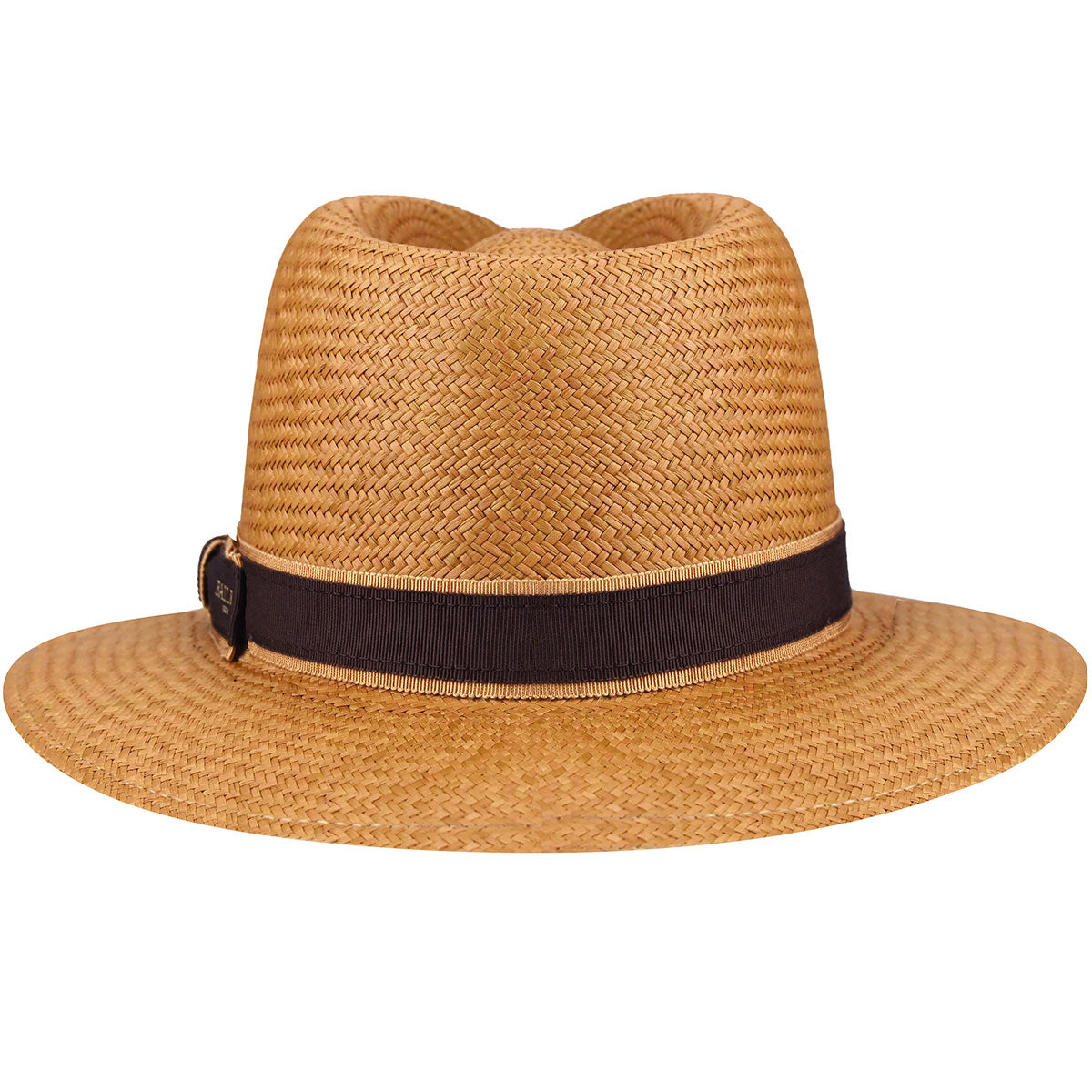 Brooks Panama Fedora - Genuine Ecuador Toquilla Straw Hat Affordable