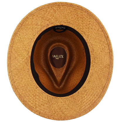 Brooks Panama Fedora - Genuine Ecuador Toquilla Straw Hat Affordable