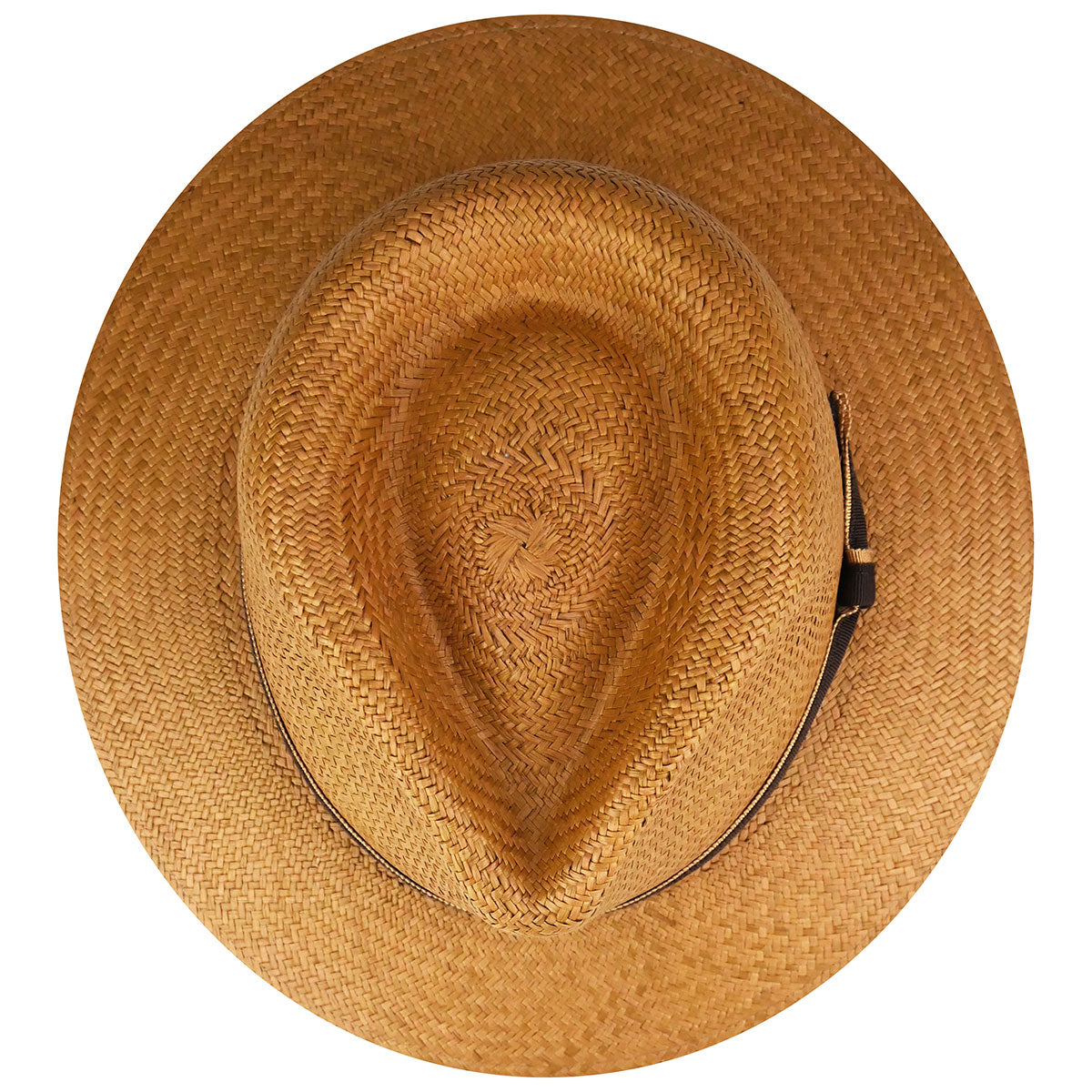 Brooks Panama Fedora - Genuine Ecuador Toquilla Straw Hat Affordable