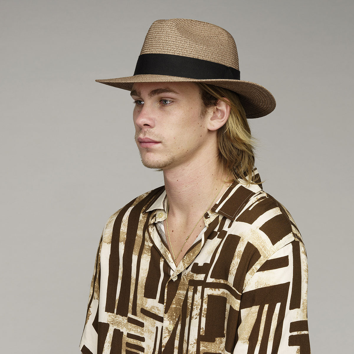 Mullan Fedora - Fine Toyolene Braid Hat - Past Season Sale