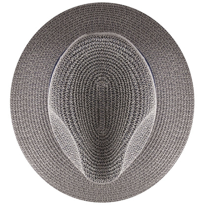 Mullan Fedora - Fine Toyolene Braid Summer Straw Hat On Sale