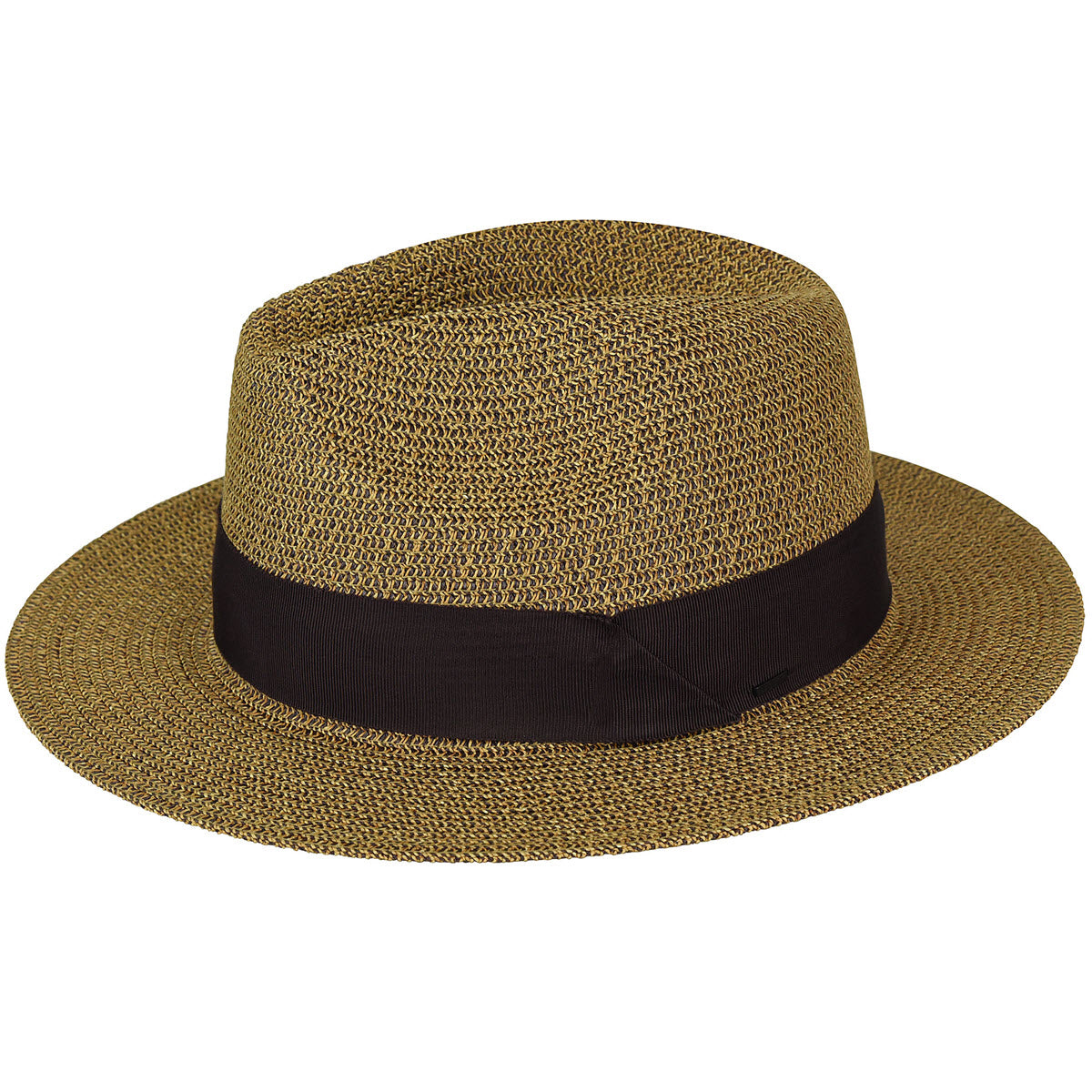 Mullan Fedora - Fine Toyolene Braid Summer Straw Hat On Sale