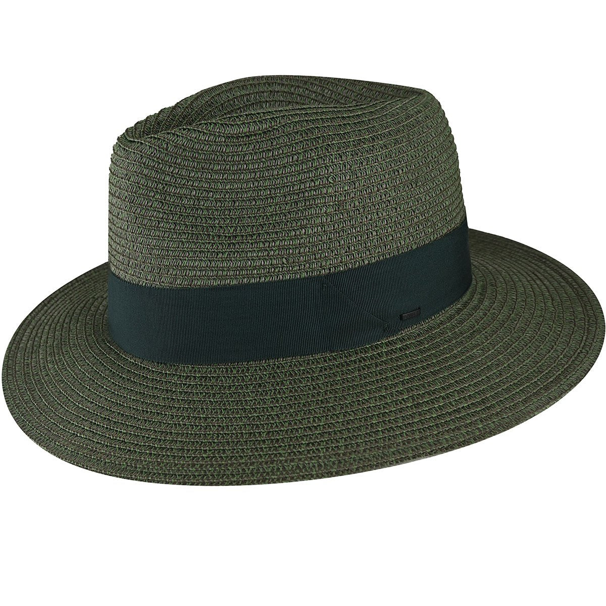 Mullan Fedora - Fine Toyolene Braid Summer Straw Hat On Sale