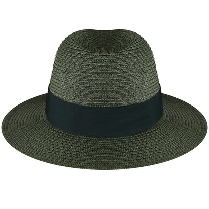 Mullan Fedora - Fine Toyolene Braid Summer Straw Hat On Sale
