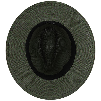 Mullan Fedora - Fine Toyolene Braid Summer Straw Hat On Sale
