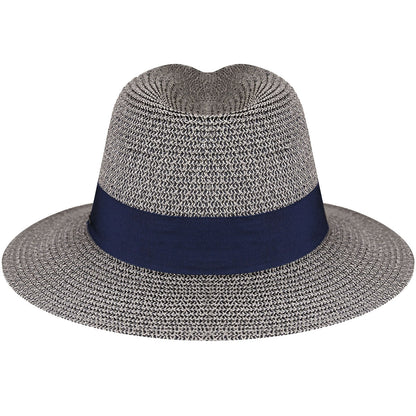 Mullan Fedora - Fine Toyolene Braid Summer Straw Hat On Sale