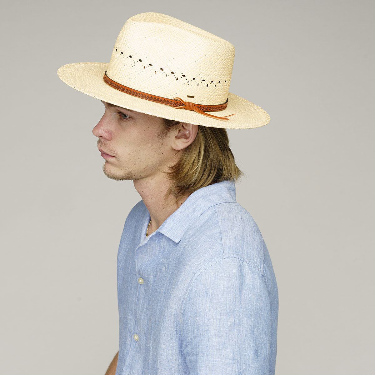 Horan Fedora: 100% Toquilla Palm Straw - Bailey Hats Value Deal