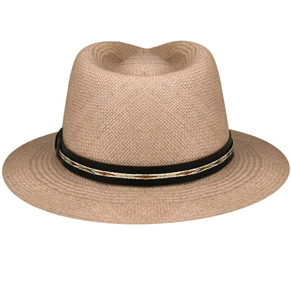 Stansfield Panama Fedora - Hand-Woven Brisa Weave Hat Bargain