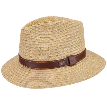Foley Fedora - Lightweight Paper Straw Hat with Leather Band Limited Offer